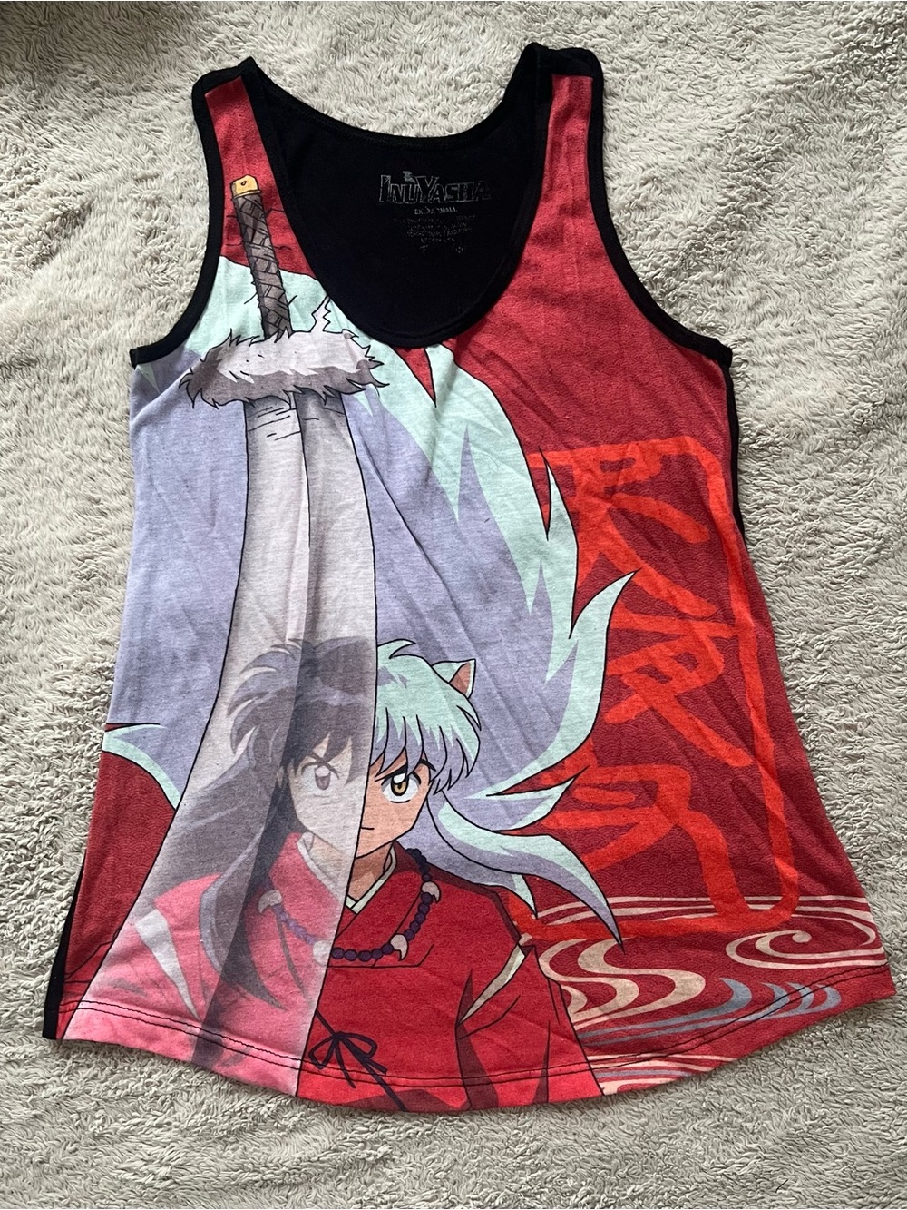 Hot Topic Inuyasha Tank Top XS